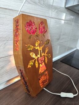 Lampa retro - ručne vyrobená