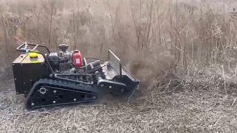 robotická kosačka diaľkovo ovládaná