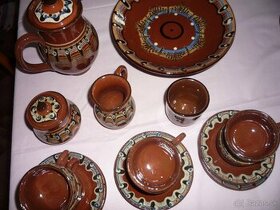 Bulharská keramika - 2 sady - 1