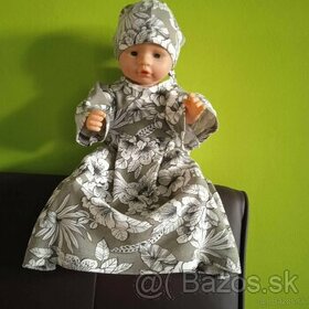 šaty na bábiku"BABY BORN"a iné bábiky