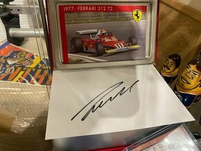 Ferrari 312 T2 Niki Lauda podpis