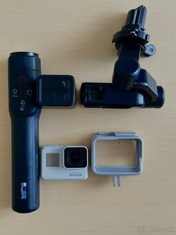 GoPro HERO 7 black + gimbal + dual battery charger