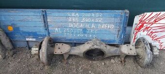 Zadná náprava Avia 31T listové pružiny