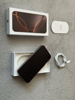 Predám Apple iPhone 16 PRO 256GB Detert Titan Stav Nového