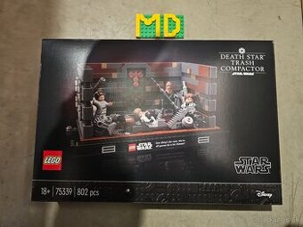 LEGO 75339 Drvič odpadkov Hviezdy smrti– dioráma - Star Wars