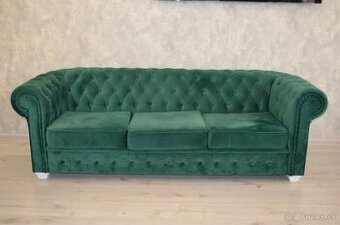 Chesterfield sedačky a kreslá - 1