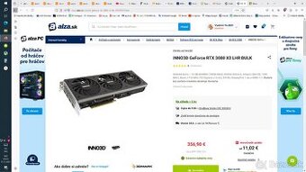 Nová 3080 10GB v Alze -nepredavam ja.