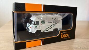 Avia A21 Furgon Škoda Rallye Team assistance 1993 IXO 1/43