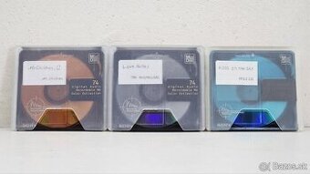 Minidisc Minidisk media MD sony Color použité