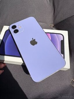 Predám iPhone 12 – fialový, 64 GB