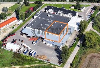Sklad 800 m² s rampou – pri D1, 24/7 prístup
