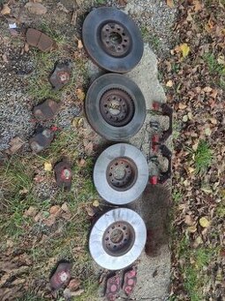 Brzdy kotúče strmene 288 312 mm Audi vw 5x100