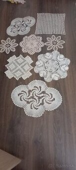 Predám čisto nove háčkované dečky béžovej farby