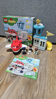 lego duplo 'Lietadlo na letisku' 10961 + auticka naviac - 1