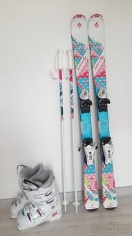 Lyže TecnoPro Sweety 120 cm+lyžiarky TecnoPro 35-235 mm+pali
