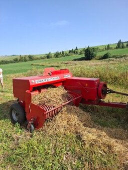 Balíkovač sena,lis na male balíky Deutz Fahr HD 380