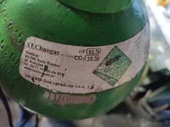 Veľká fľaša Ar+ CO2