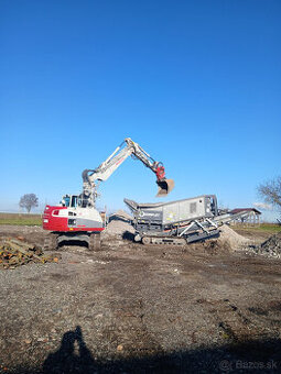 ♻️ Drvenie stavebného a bio odpadu