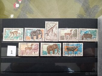 Poštové známky č.580 - AFRICKÉ ŠTÁTY  I.- 20 ks sérií