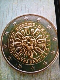 Predám 2 eurovú mincu