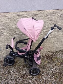 Kinderkraft trojkolka EASYTWIST ružová