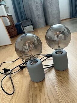 2ks IKEA MARKFROST / MOLNART LED Stolova Lampa 125 mm