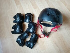 Inline helma + chrániče