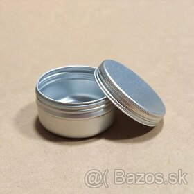 Alumíniové kelímky (dózy) na kozmetiku 50ml