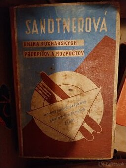 Známa kuchárka Sandtnerova