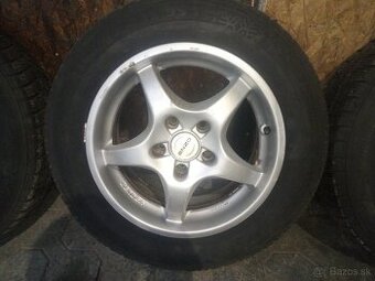 Hliníkové disky 5x112 R15+zimné pneu