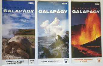 DVD filmy rôzne: Galapágy/ Oceán/ Divočina + Muzikál