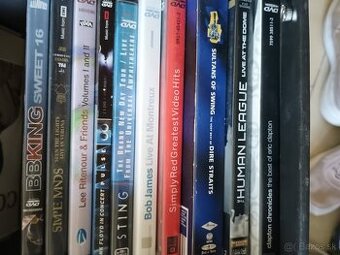 Balik 10ks hudobnych DVD