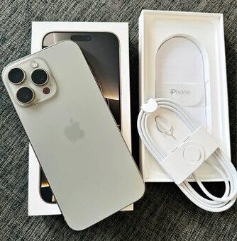 iPhone 16 pro max - 256 gb - Prírodný titán