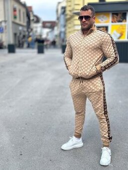 Luxusná súprava Gucci bledohneda