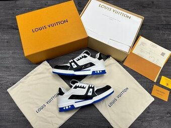 Louis Vuitton tenisky blue-white komplet balenie