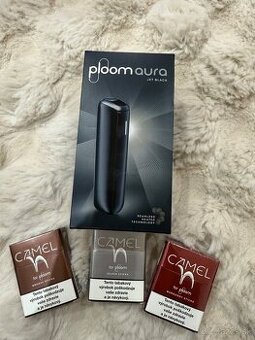 Ploom Aura Jet Black + Camel Sticks
