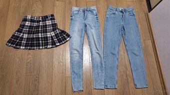 Xs balíček dievčenských/dámskych vecí veľk.155-158