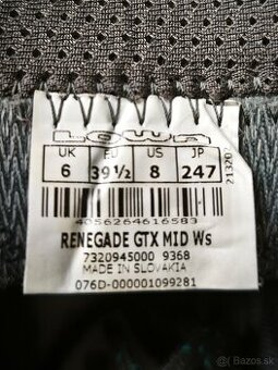 Predám turistické topánky Lowa