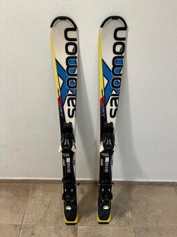 Predam detske lyze 110 cm s lyziarkami