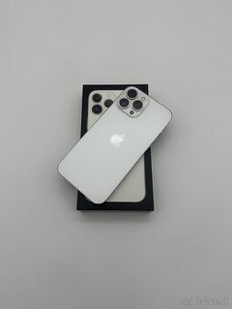 iPhone 13 Pro Max 128GB Silver (100% Batéria) + ZÁRUKA