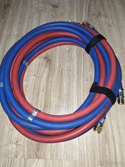 Dvojitá hadica pre Kyslík/Acetilén+ darček zváračské rukavic