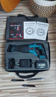 Aku píla Ocaska + pílové listy pre Aku Makita 18V, NEW.