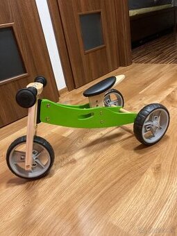 Nicko Drevené odrážadlo 2v1 mini farba:zelená