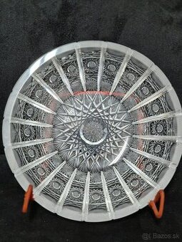 kryštálová brúsená misa priemer 20cm