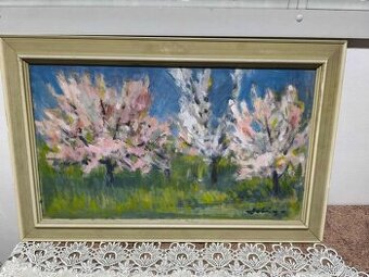 Vojtech Seliga - olejomaľba