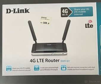 4G LTE router na SIM kartu – D-Link DWR-92