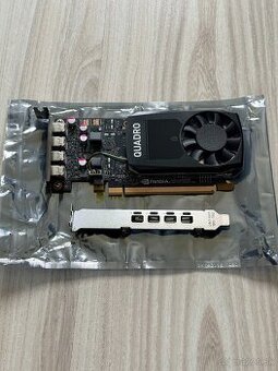 Nvidia Quadro P1000 4GB – Low Profile, 4x 4K, NVENC (Plex/NA