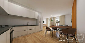 BOSEN | 2 izb.byt, parking, veľká terasa, príspevok na kuchy