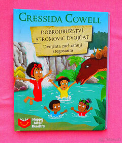 Cressida Cowell-Dvojičky zachranujú stegosaura.