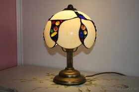 Vitrážová stolní Tiffany lampička-nová